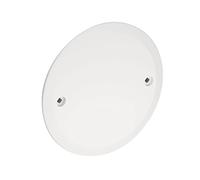 Schneider Electric - Multifix - Tapa redonda completa - Para caja Ø67mm - Fijación con 2 tornillos - ALB71819