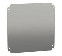 Schneider Electric Placa de montaje ciega NSYMM44 400 x 400 mm chapa de acero galvanizado