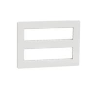 Schneider Electric NU021820 Marco 2x8 módulos activo, Blanco