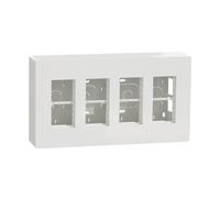 Schneider Electric NU124418 Puesto De Trabajo 4 Columnas Superficie Polar
