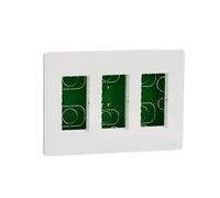 Schneider Electric NU173418 Puesto De Trabajo 3 Columnas Empotrar Polar