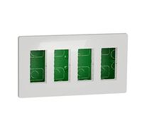 Schneider Electric NU174418 Puesto De Trabajo 4 Columnas Empotrar Polar