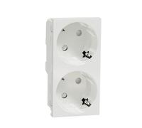 Schneider Electric NU306718A Raptor Schuko doble Polar