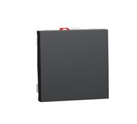 Schneider Electric Conmutador New Unica NU320354 2 módulos Antracita