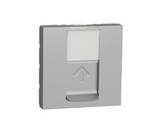 Schneider Electric NU341130 Toma RJ45 cat.5e UTP 2 módulos Aluminio