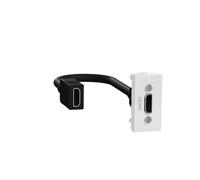 Schneider Electric NU343018 Toma HDMI 1 módulos Polar