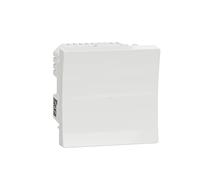 Schneider Electric NU353718W Wiser Unica - Pulsador - 10A - zigbee - Blanco - Solo meca