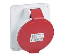 Schneider Electric PKF32F735 Clavija de panel angulada PK Patrika tornillo 32 A IP67 380V 3P++N+T 50-60Hz