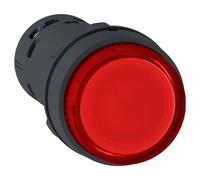 SCHNEIDER ELECTRIC: Pulsador iluminado, modelo 1S XB7NW34B1, color rojo, montaje en superficie, 24 VAC/DC, tipo monobloque, diámetro 22 mm