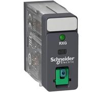 Schneider Electric Relé RXG22BD 2Co 5A, Botón Test y LED 24Vdc - Juego de 10
