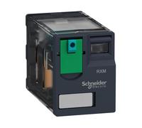 Schneider Electric RXM4AB1BD Relé de Miniatura Enchufable, Zelio RXM, 4 Ca, 24 V Cc