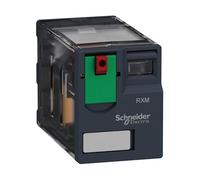 Schneider Electric RXM4AB1F7 Relé de Miniatura Enchufable, Zelio RXM, 4 Ca, 120 V Ca