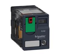 Schneider Electric Relé de miniatura enchufable RXM4AB2P7 Zelio – 4 Ca, 230 V Ca, Led