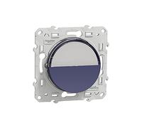 Schneider Electric S550266 Cobalt - Interruptor de presión con portaetiquetas