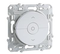 Schneider Electric SC5S52A208 Odace - Interruptor de rueda (230 V), color blanco