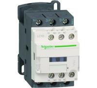 Schneider Electric SCHÜTZ, contactor de 3 polos, 4 kW/9 A, 1 contacto normalmente abierto, 110 VDC (modelo LC1D09FD)