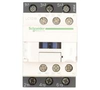 Schneider Electric SCHÜTZ, contactor trifásico. 380V/50/60Hz, 1 contacto normalmente abierto + 1 contacto normalmente cerrado (LC1-D18Q7, 32A)