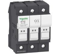 Schneider Electric Soporte para Fusible Cilíndrico DF103 - 3P 32A, 10 x 38 mm