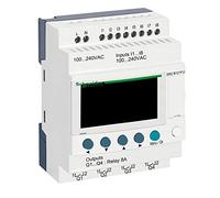 Schneider Electric SR2B121FU Relé Zelio II 8E/4R 100-240AC Reloj, Pantalla