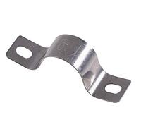 Schneider Electric Thorsman 2390405 - Clips para cable de sillín de conducto, 20 mm, compatible con la 18ª edición, acero inoxidable, 2390405, paquete de 100