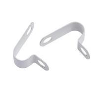 Schneider Electric Tower - Clips de cable LSF, clips de bajo humo y humos, 8-8.4 mm de diámetro, compatible con la 18ª edición, acero inoxidable, 64LSF32W, blanco, paquete de 50