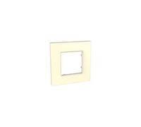 Schneider Electric U2.702.25 Marco Quadro 1 Elemento, Marfil