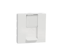 Schneider Electric - Unica - Lote de 100 tomas de comunicación RJ45 - cat, 6 FTP - blanco - solo meca - NU341918P