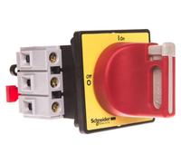 Schneider Electric VCF02, Interruptor rotatorio, 3P, , Rojo, Amarillo, 60 mm, 74 mm, 250 g