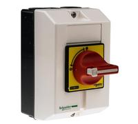 Schneider Electric VCF1GE Interruptores Seccionadores en Cofre de Paro de Emergencia, 25A