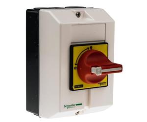 Schneider Electric VCF1GE Interruptores Seccionadores en Cofre de Paro de Emergencia, 25A