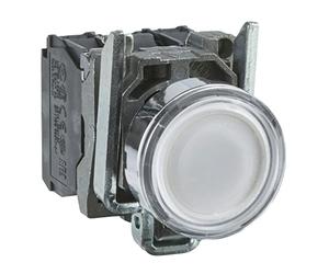 Schneider Electric XB5AD25 Conmutador Selector, Ø 22 Mango de 2 Posiciones, 1 NA + 1 NC, Color Negro