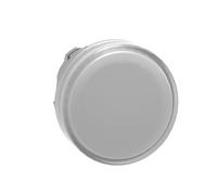 Schneider Electric ZB4BV013 Cabeza Piloto Luminoso Diámetro 22, Redonda Lentes Lisas, Blanca