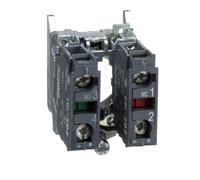 Schneider Electric – Cuerpo pulsador ZB4BZ105 – Ø 22, 1 NA + 1 NC