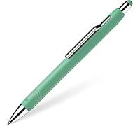 Schneider Epsilon 138614 - Bolígrafo retráctil (grosor de trazo XB, tinta azul, mina indeleble), color verde menta