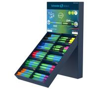 SCHNEIDER Expositor Link-it Surtido de 100 Marcadores y Subrayadores