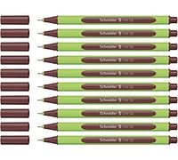 Schneider Fineliner Line de Up, 0,4 mm, Topaz de Brown, 10 unidades)