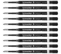 Schneider Pen Roller de gel Gelion 39 tamaño grande G2 lote 10 unidades color negro