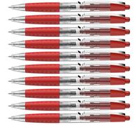 Schneider Gelion - Bolígrafo (0.4 mm, 10 unidades), color rojo