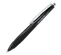 SCHNEIDER Haptify - Lote de 3 bolígrafos de punta media, color negro