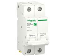 Schneider Interruptor magnetotérmico vivienda RESI9 2P 20A R9F12220