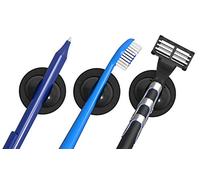 Schneider Klick-Fix - Soporte universal para cepillos de dientes, cables, bolígrafos y mucho más de 150 g, 5 unidades, color negro