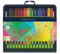 Schneider Line-Up - Estuche desplegable, 32 unidades, muy grande, 32 unidad (Paq