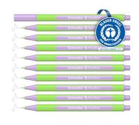 Schneider Line-Up - Rotuladores fineliner (triangular, grosor de trazo 0,4 mm, carcasa de plástico basado en bio) 10 unidades, color morado