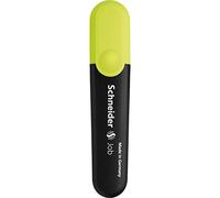 Schneider - Lote de 2 subrayadores recargables Job punta biselada 1-5 mm, color amarillo