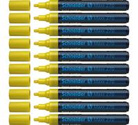 SCHNEIDER - Marcador Maxx 270, Color amarillo, 10 Unidades - SH127005