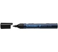 Schneider Maxx 230 - Marcadores permanentes, con cuerpo de aluminio, color negro