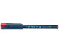Schneider Maxx 244 - Rotulador para CD, DVD y BD, 0,7 mm, color rojo