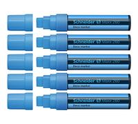 Schneider Maxx 260 - Marcador de tiza (5 unidades), color azul claro