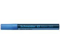 Schneider Maxx 265 - Rotulador Decorativo para Ventanas, Color Azul neón