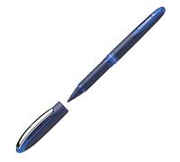 Schneider One Business - Bolígrafo Rollerball indeleble (0,6 mm, punta ultra suave), color azul